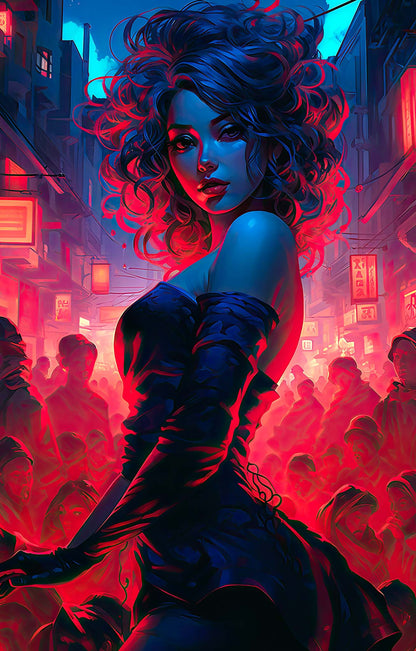 Blacklight Pinups
