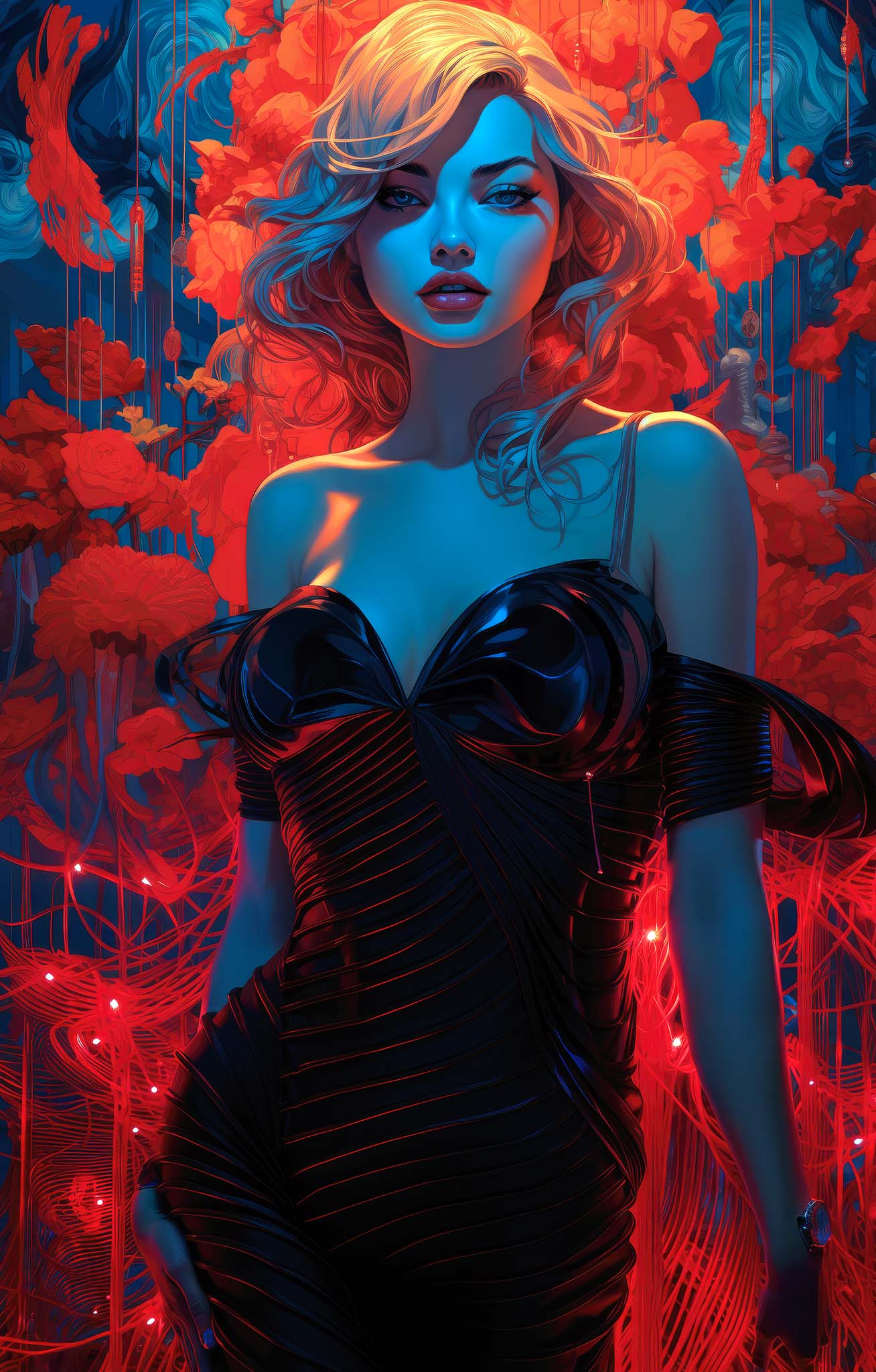Blacklight Pinups