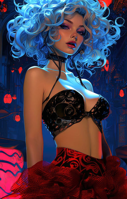 Blacklight Pinups
